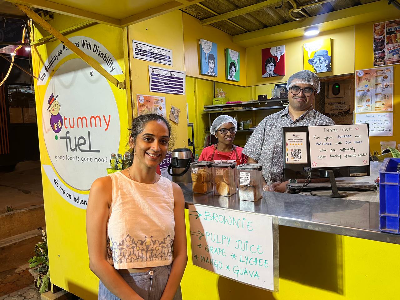 Pavithra - Employment at Tummy Fuel