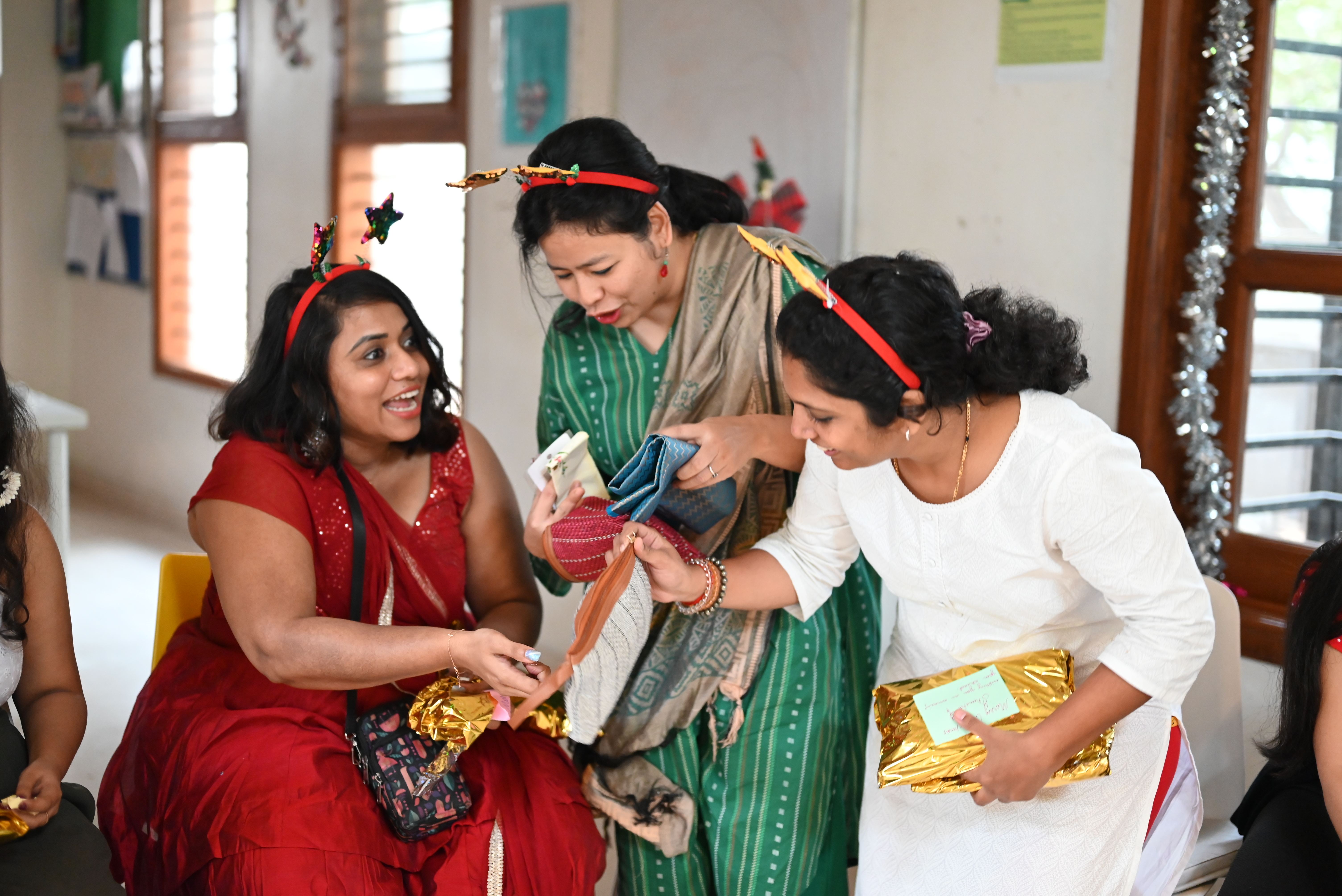 Santa Gifting Teachers