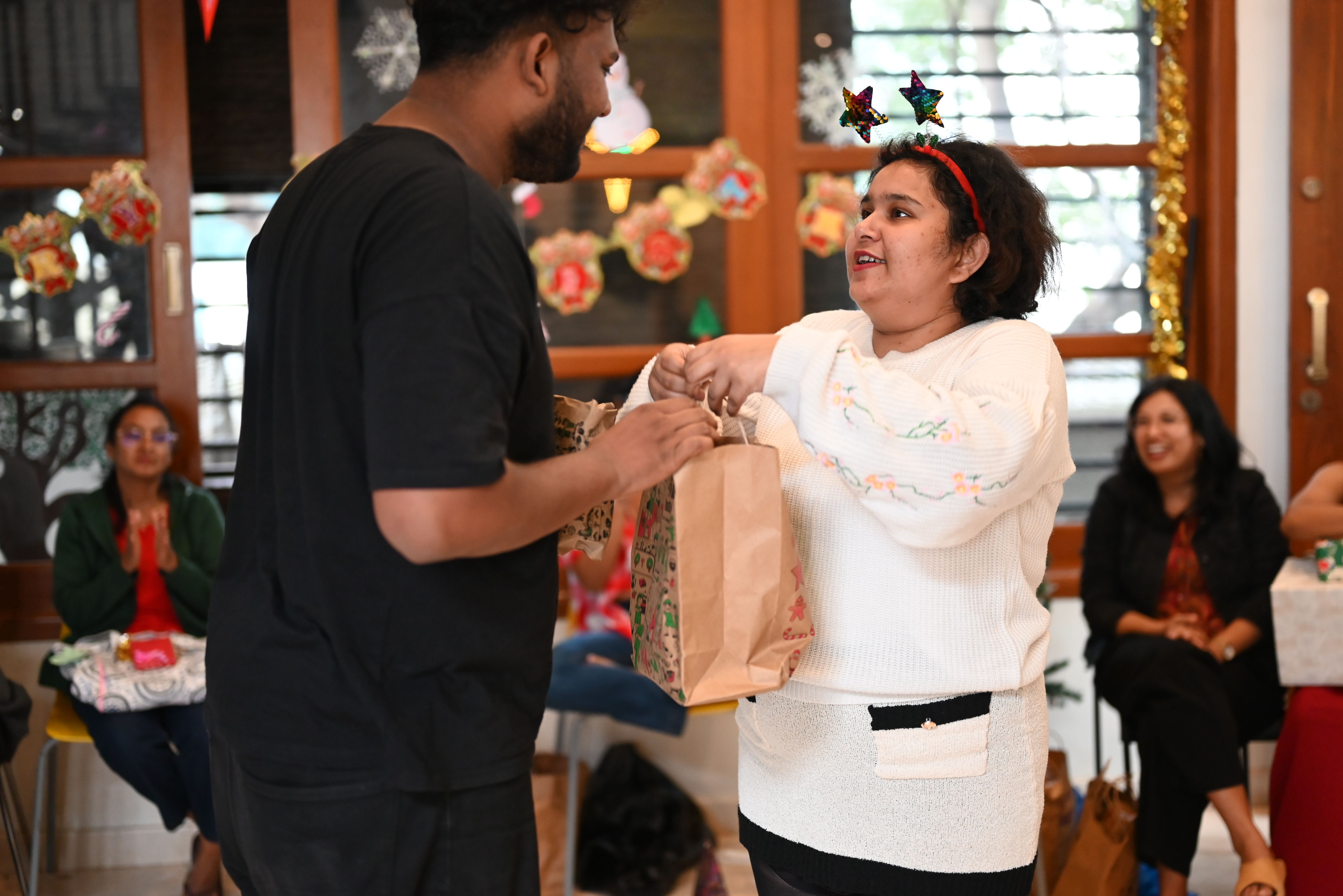 Santa Gifting Teachers