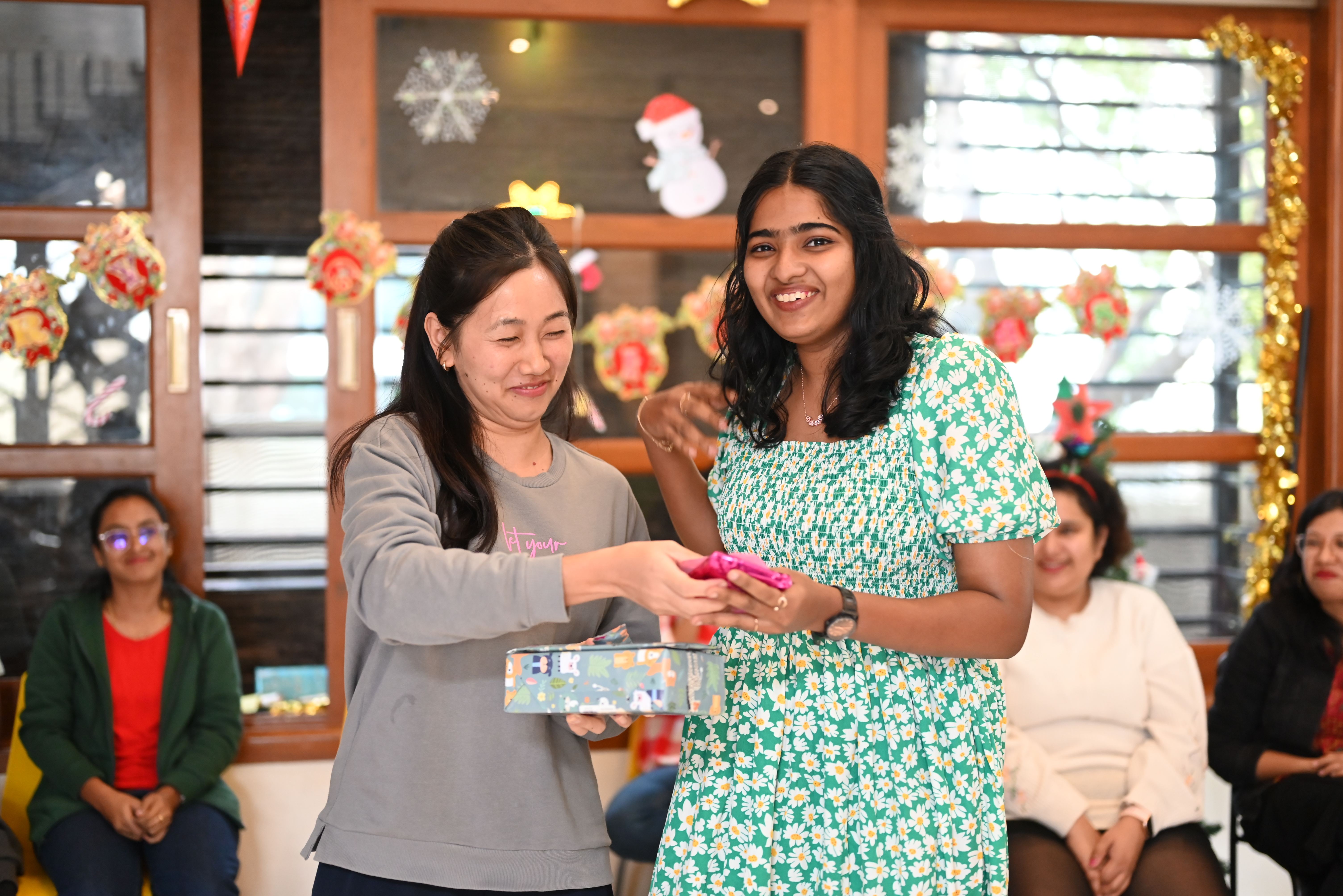 TEACHERS AND SECRET SANTA