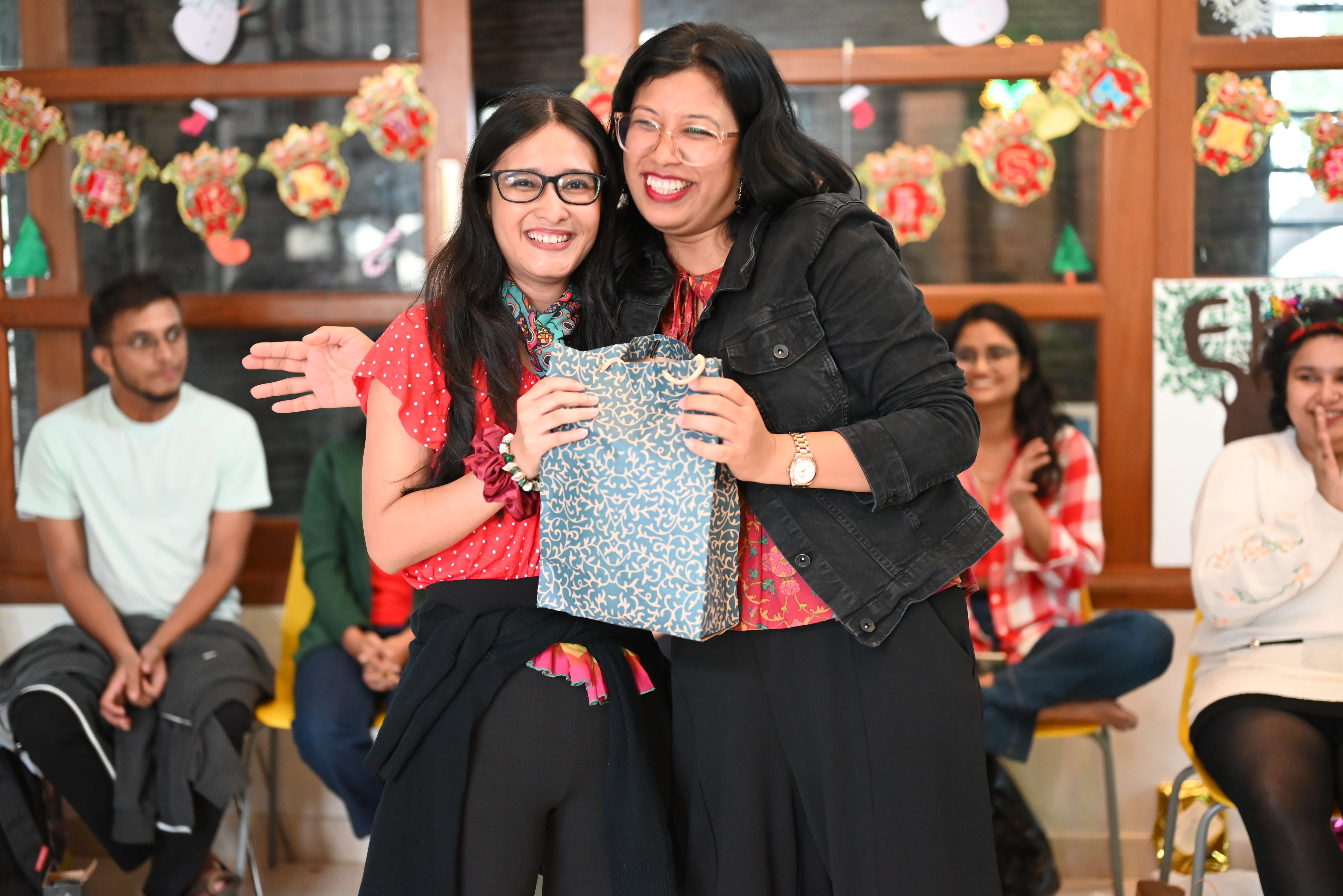 TEACHERS AND SECRET SANTA